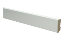 Schilderplint 55*12 Wit Voorgelakt Ral 9010